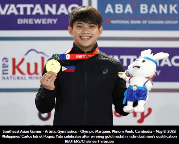 Carlos Yulo Gold medal SEAG