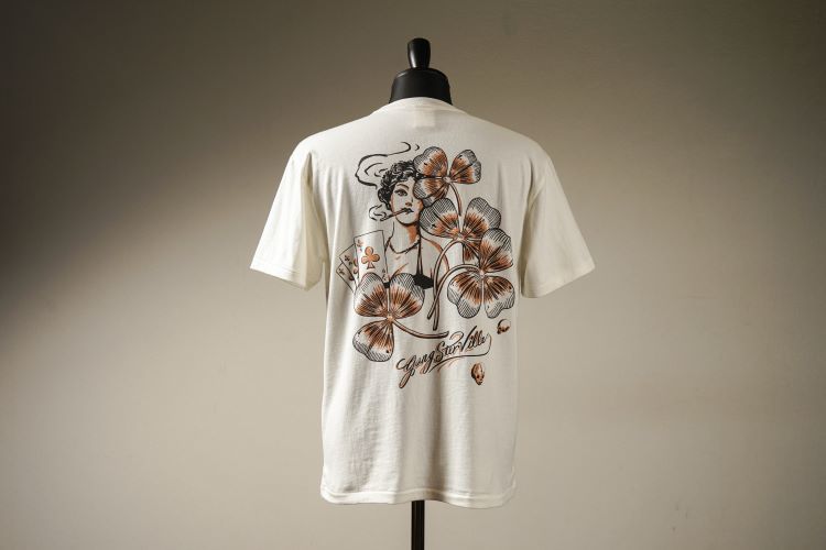 GANGSTERVILLE SHAMROCK LADY-S/S T-SHIRTS
