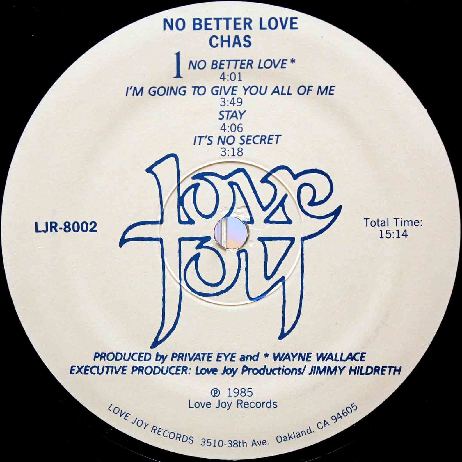 Chas (1985) – No Better Love 03