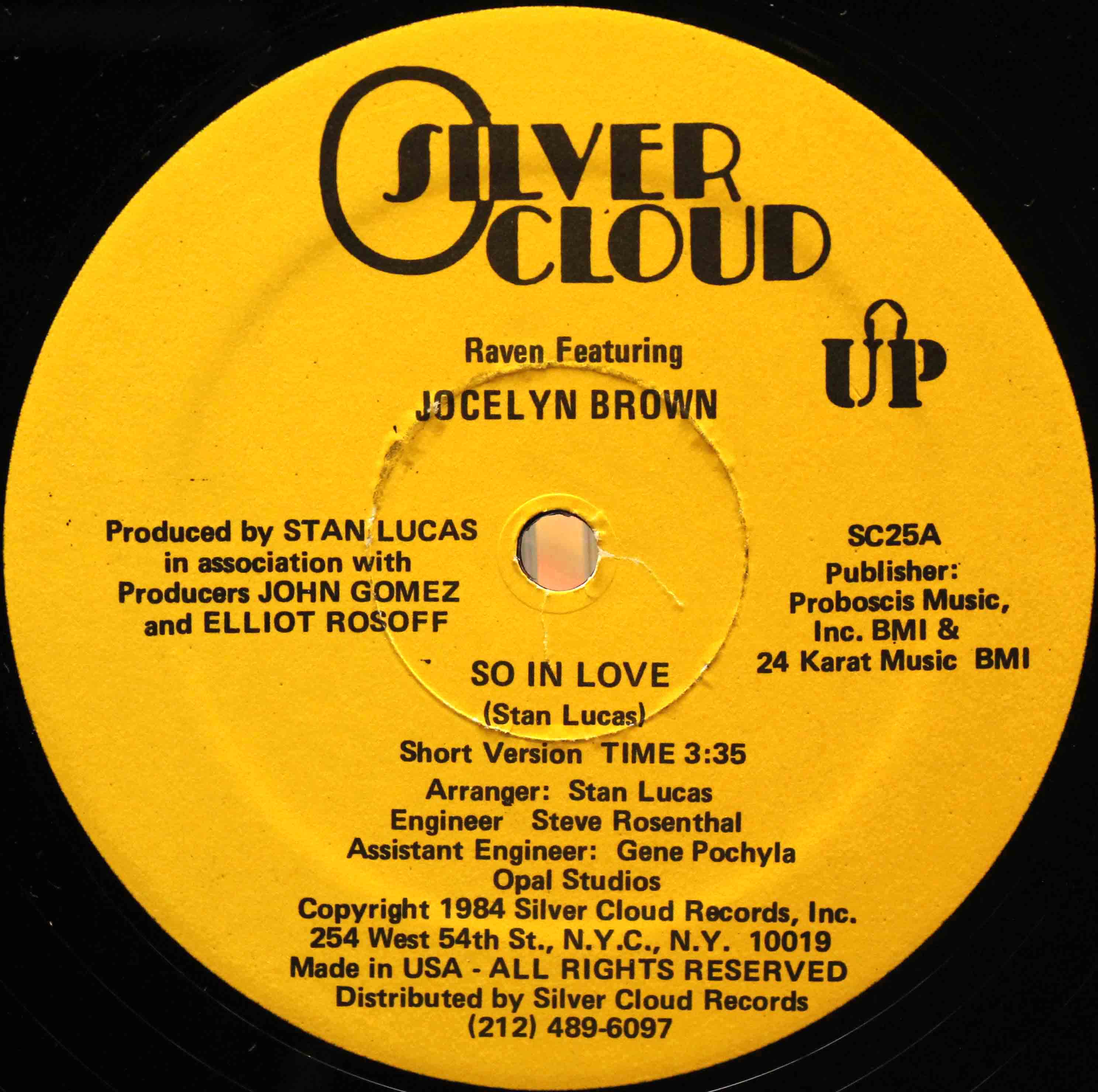Raven Featuring Jocelyn Brown ‎– So In Love 04