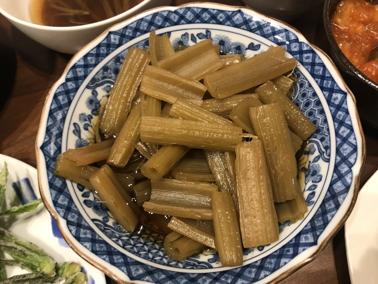 フキ煮＆山菜5