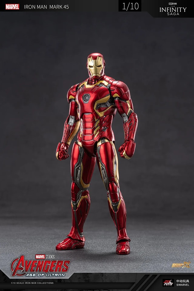ZDトイズの1/10シリーズにマーク45登場 | ジョル's Page for IRON MAN