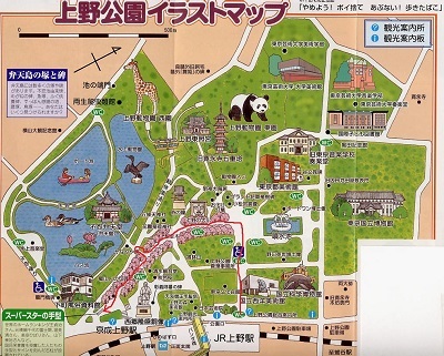 上野公園マップ20230327