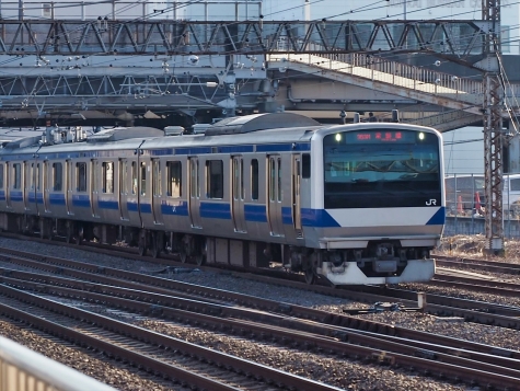 JR常磐線 E531系 電車【馬橋駅】