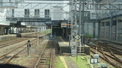 糸魚川駅ホーム