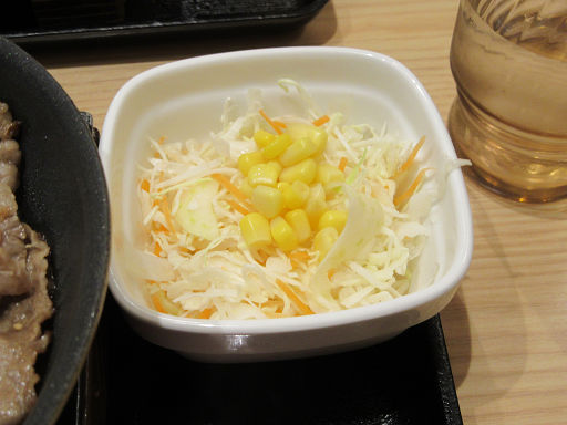 鉄板牛カルビ定食 (3)