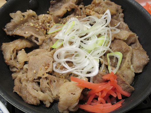 鉄板牛カルビ定食 (7)