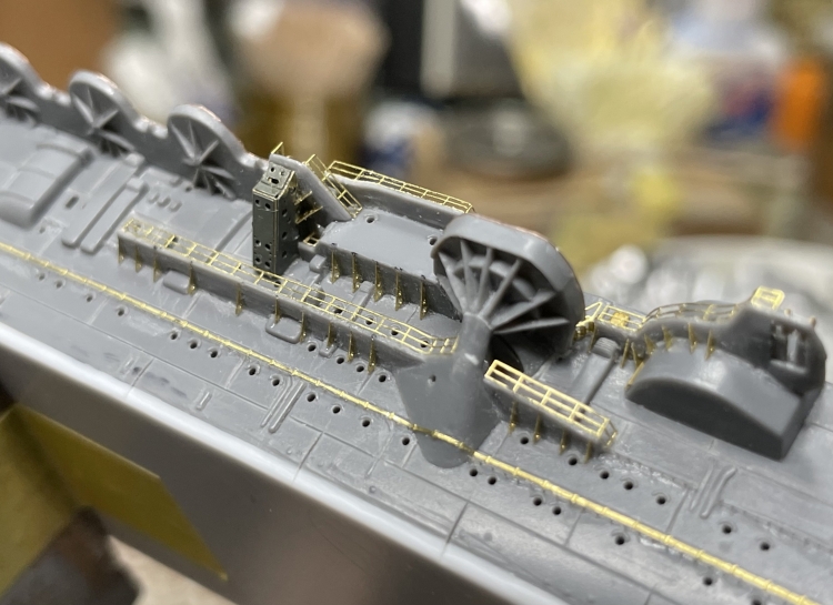 日本海軍 航空母艦 【飛龍】（1942年 ]ミッドウェー海戦時） 製作中 三角補強板FvzHeaHaYAEzf6W◆模型製作工房 聖蹟