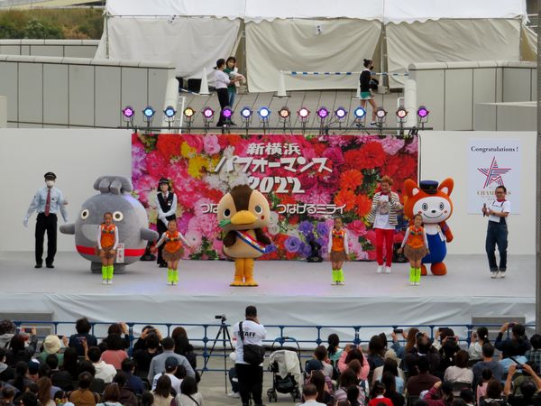 11月に開催された新横浜パフォーマンス2022での新横浜線開業PRステージイベント