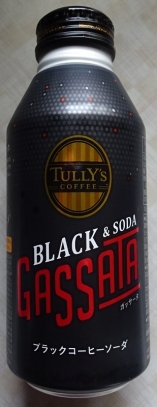 TULLY’S COFFEE BLACK&SODA GASSATA（ガッサータ）　124円