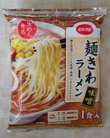 ＣＯ・ＯＰ 麺きわラーメン味噌　107円